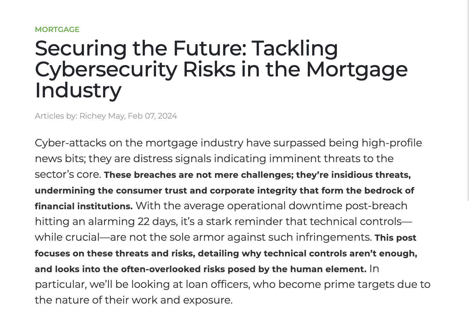 cybersecurity solutions for small financial services firms