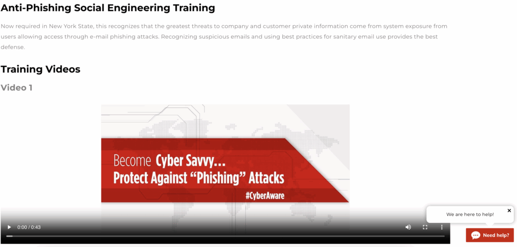cybersecurity solutions for small financial services firms